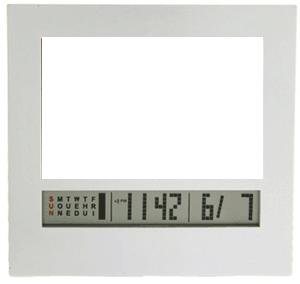 Electronic picture frame & LCD calendar & alarm