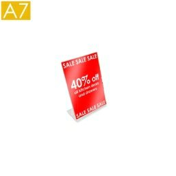 A7 literature holder - portrait - LHBA7P - Pack of 15