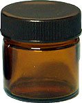 茶色遮光クリーム容器　25mL