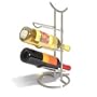 Spectrum 47010 Euro Wine Rack, 3-Bottle, Black