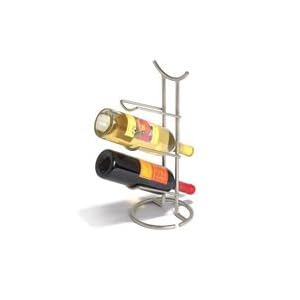 Spectrum 47010 Euro Wine Rack 3 Bottle