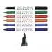 Low Odor Dry-Erase Markers, Fine Point, 6/ST, Assorted (QRT659511) Category: Dry-Eras...