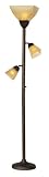 Champagne Glass Torchiere Floor Lamp