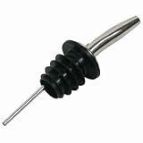 Rink Drink Stainless Steel Freeflow Pourer - Pack of 5 Tapor Pourers, Spirit Pourer, Drinks Pourer, Oil Pourer, Bottle Pourer Kitchen & Housewares