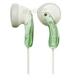 Sony MDR-E10LP Lightweight Earbud Style Stereo Headphones in Pastel Green (Model# MDR-E10LP-Green)