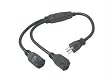 Cables To Go - 29802 - 1 To 2 Power Cord Splitter