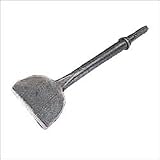 General MDF15: 4 Inch Chisel, .371 inch hexagon x 7-1/2 inch overall length.