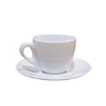 Konitz Set of 4 Coffee Bar Espresso Cups and Saucers