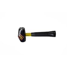Nupla HD-2 Hand Drilling Hammer with Classic Handle and C Grip, 10" Handle Length, 2lbs Weight