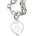 Ohio State Buckeyes Heart Tag Bracelet NCAA College Athletics Fan Shop Sports Team Merchandise