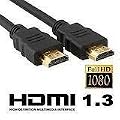 PlayStation 3 / PS3 Slim / Xbox 360 - High Speed HDMI Cable - 1.3c / 1m vergoldete Anschl�sse