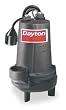 Dayton 4LE23 Pump, Sewage, 2 HP