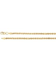 03.00 Mm Rope Chain (Replacing Ch508) 14K Yellow 7 Inch Ch957