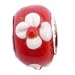 LovingtheBead © 'Strawberry Fields' Murano Glass Slide-on & Slide-Off Bead Charm