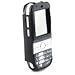 Black Prima Premium Leather Cell Phone Style Case for Palm Centro