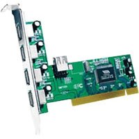 PPA 1066 5 Port PCI to USB 2.0 Card - USB adapter - PCI - USB, Hi-Speed USB - 5 ports