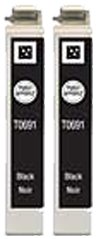 Double Pack Compatible T098120/T099120 (2 BLK High Yeild) [Office Product] On Sale