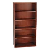 Series C: Open Double Bookcase- Hansen Cherry