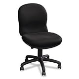 Ambition Pushbutton Mid Back Swivel/Tilt Chair, Black - Same Day Shipping (orders by 3 pm), Next Day Delivery (in most cases)
