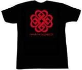 BREAKING BENJAMIN - Red Celtic Logo - Black T-shirt