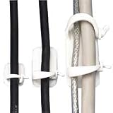 3M Large Cord Clips with Command Adhesive, 2 cord clips, 3 medium strips
