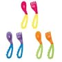 Sassy, Flexi Grip Toddler Fork & Spoon Set