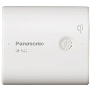 Panasonic USB対応モバイル電源パック リチウムイオン5400 ホワイト QE-PL201-W