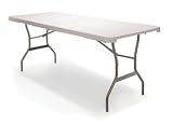 Lifetime 4534 DURASTYLE 5-Foot Fold-in-Half Table - White