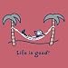 Beach Side Hammock Radish T-Shirt -Mens Medium