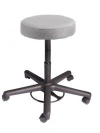 RSOG1 Cramer - Foot Activated 24 Hour Use 300 Lb Mid Height Round Stool