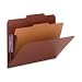 Smead 18776 - Pressboard Classification Folders, Legal, Four-Section, Gray-Green, 10/Box-SMD18776