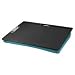 Lap Desk - Jumbo Sized With Clip - Blue (Black/Blue) (18.75H x 14.5W x 3D)