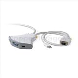 2-Port Keyboard/Video/Mouse (Kvm) Switch With Built-In Audio/Usb Cabling