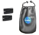 ValuePack (2 Count): Digital Replacement Battery for Specific Digital Camera and Camcorder Models / Compatible with Kodak KLIC-8000, EasyShare Z-Series: Z1012 IS, Z1015 IS, Z1085 IS, Z1485 IS, Z612 ,Z712 IS, Z812 IS, Z8612 IS, Pocket Cameras Zx-Series Zx1 - Includes Leatherette Camera / Lens Accessories Pouch