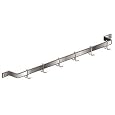 Aero Greycoat Wall-Mounted Pot Rack 60 inch W x 6 inch D x 2 inch H