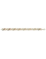 Elegant 10K black hills gold chain bracelet