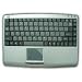 Adesso Slimtouch PS/2 Mini Keyboard with Built Intouchpad