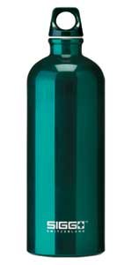 Sigg Trinkflasche Metall Traveller Flasche Grün