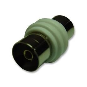Pair of Coaxial Aerial Adaptors / Connectors Female-Female by Cable Mountain