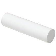 Porous Polyethylene Round Rod, White