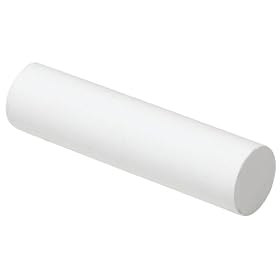 Polyethylene Porous Rod, 1/4" Diameter Average Pore Size 250 Microns 12" L