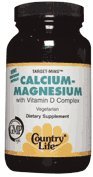 Calcium Magnesium w/Vitamin D Gluten-Free - 360 - VegCap