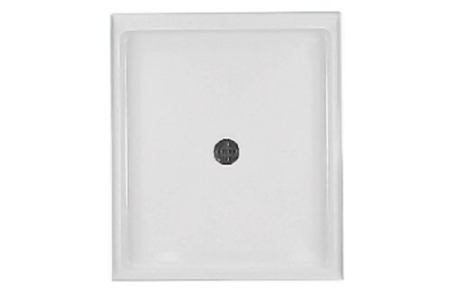 Swanstone SS-4236-010 36-Inch by 42-Inch by 5-1/2-Inch Single Threshold Shower Floor, White Finish