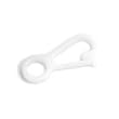 White Nylon Flag Snaps