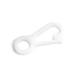 White Nylon Flag Snaps