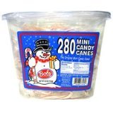 Bobs Mini Candy Canes - 280-ct. tub