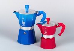 Espressober.Moka Color 6T blau