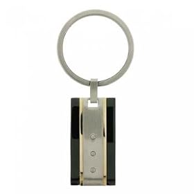 New Mens Stainless Steel Key Ring