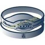 Official New England Patriots 2005 Super Bowl Champions Rubber Bracelet Wristband