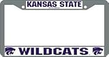 Kansas State Wildcats Chrome License Plate Frame